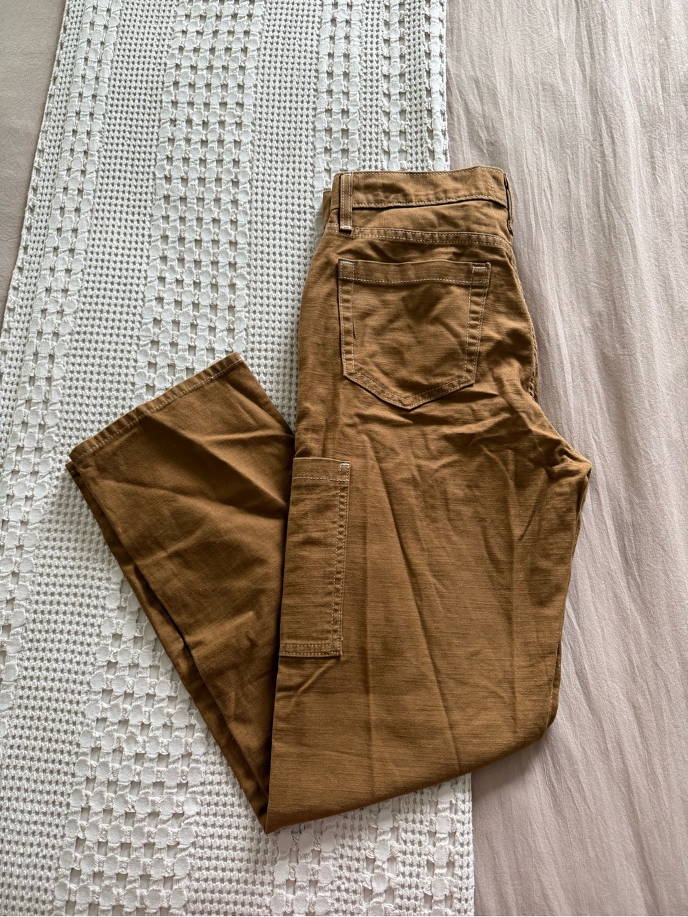 NEW Denizen from Levi's Brown Utility 90’s Straight Pants Size 6